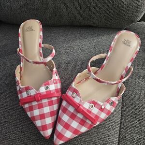 Wild Fable Red Gingham Women's Shoes